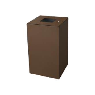 Papelera 100 L efecto corten-Leer más