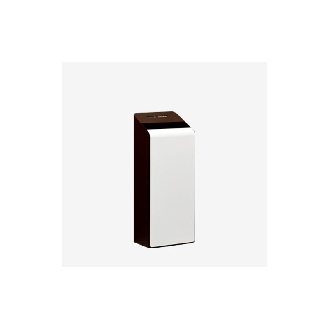 Corbeille de tri 100L avec porte battante-Lire la description