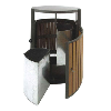 Corbeille Bois 2 x 39