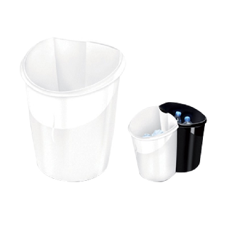 Clip-on-Ellypse-Papierkorb 15 L-Beschreibung lesen