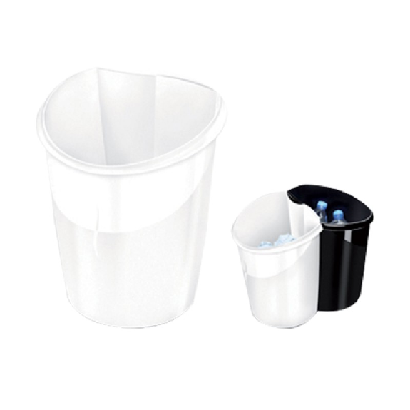 Clip-on-Ellypse-Papierkorb 15 L-Beschreibung lesen