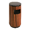 Cesto tondo in legno 33 L