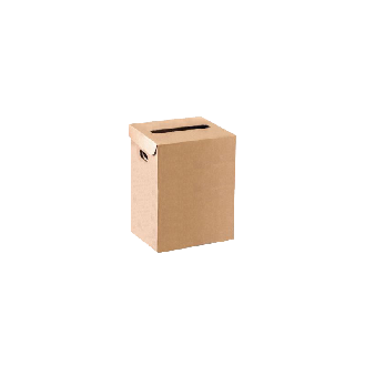 Corbeille en carton 36 L (Vendu par lot de 10)-Lire la description