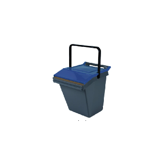 POUBELLE DE TRI SÉLECTIF EASYTECH 40L-Lire la description