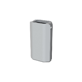 Corbeille en acier galvanisé METROPOLE 1x 50 l - support sac-Lire la description