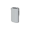 Corbeille en acier galvanisé METROPOLE 1x 50 l - support sac Corbeille en acier galvanisé METROPOLE 1x 50 l - support sac