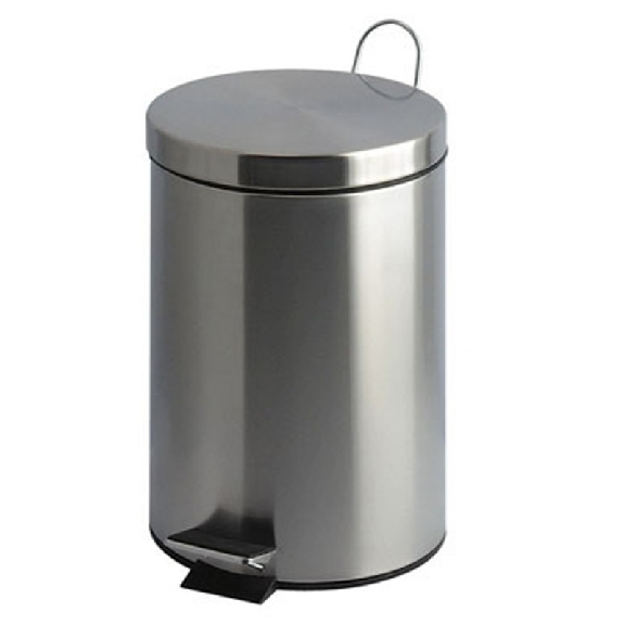 Papelera con pedal de 20 L-Leer más