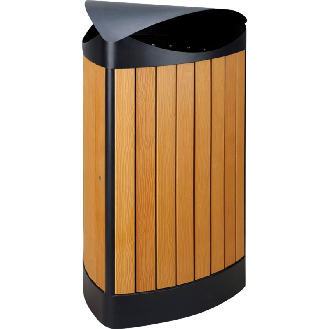 Dreieckiger 60 L Holzkorb-Beschreibung lesen