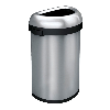 Cestino aperto mezzaluna 60 L