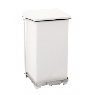 Cestino a pedale 45 L con chiusura silenziosa-Leggi tutto