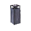 Cestino 110 L con posacenere integrato Cestino 110 L con posacenere integrato