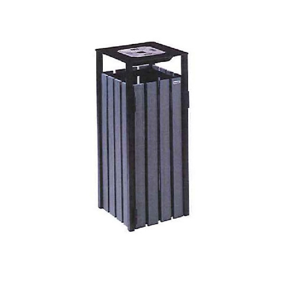 Cestino 110 L con posacenere integrato Cestino 110 L con posacenere integrato-Leggi tutto