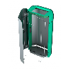 METROPOLE Mülleimer aus verzinktem Stahl 2 x 50 l - Sackhalter METROPOLE Mülleimer aus verzinktem Stahl 2 x 50 l - Sackhalter