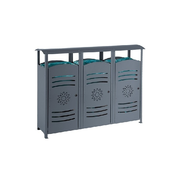 Outdoor-Mülleimer 330 L Outdoor-Mülleimer 330 L-Beschreibung lesen