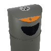 Mülleimer Oslo 75 L Beutelhalter + Aschenbecher Mülleimer Oslo 75 L Beutelhalter + Aschenbecher