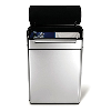 Corbeille de tri sélectif 48 L en inox