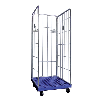 Roll-container 3 lati con base in plastica