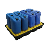 100-Liter-Auffangschale mit Gitter