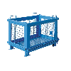 Contenedor de malla con fondo abatible 600L
