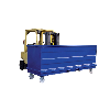 Benne cubrique pour retourneur 1100 L