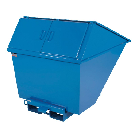 Selbstkippender Container mit hohem Deckel 130 L-Beschreibung lesen