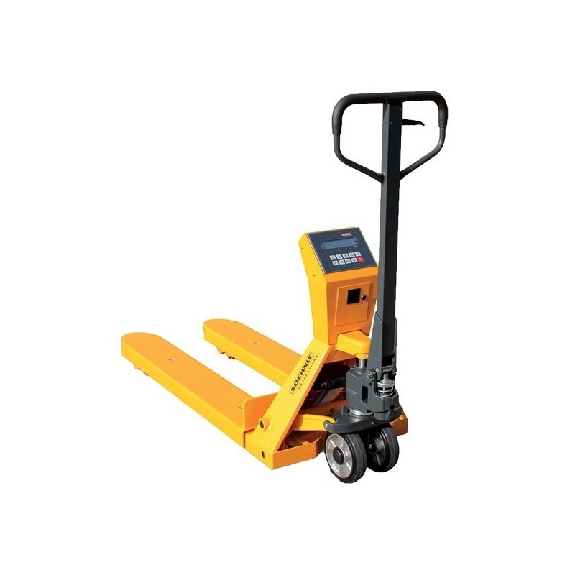 Transpallet manuale con sistema di pesatura-Leggi tutto