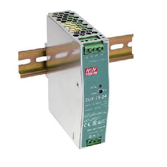 EDR-75-24 Alimentation rail DIN AC/DC (PSU), ITE, ITE, 1 sortie, 76.8 W, 24 V, 3.2 A-Lire la description