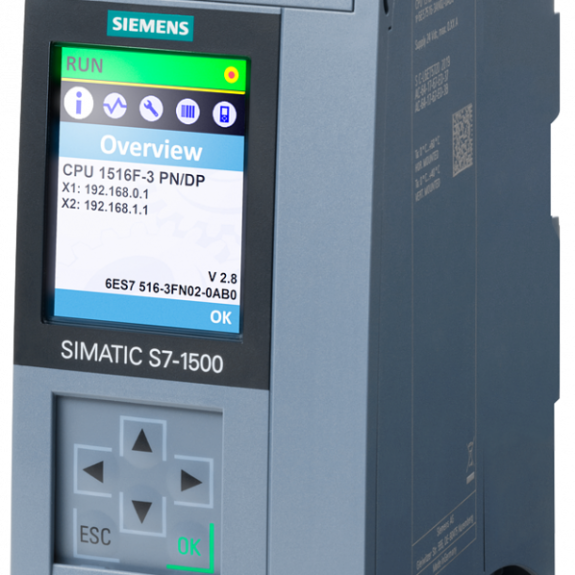 6ES7516-3FN02-0AB0-SIMATIC S7-1500F, CPU 1516F-3 PN/DP, unité centrale avec 1,5Mo de mémoire de travail-Lire la description