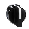 Harmony XB4  tête bouton tournant à manette  Ø22  3 posit fixes  noir