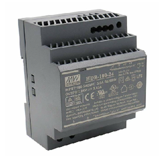 HDR-100-24 Alimentation rail DIN AC/DC (PSU)-Lire la description