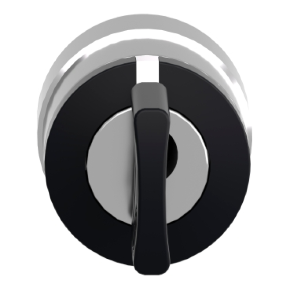 Harmony XB4  tête bouton tournant à clé 455  Ø22  3 pos fix  retr C-Lire la description