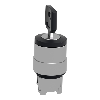 Harmony XB4  tête bouton tournant à clé 455  Ø22  3 pos fix  retr C