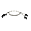 Modicon X80 - cordon - connecteur 40 contacts - connecteur 2xHE10 - 1m