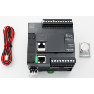 SPS-Steuerung, Modicon M221, Kompaktformat, 16 E/A, Ethernet, Modbus, 100 bis 240 VAC-Beschreibung lesen