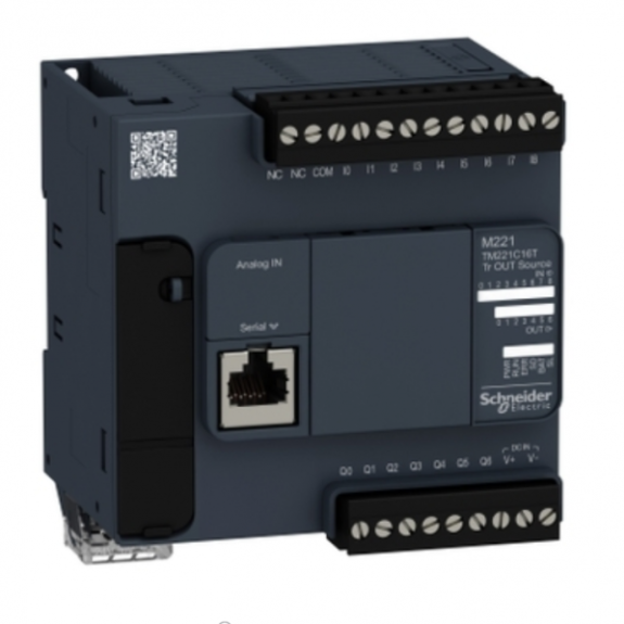 Modicon M221, contrôleur 16E/S PNP-Lire la description