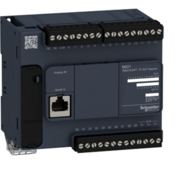 Modicon M221, contrôleur 24E/S PNP Modicon M221, contrôleur 24E/S PNP-Lire la description