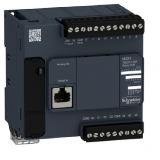 Modicon M221, contrôleur 16E/S relais-Lire la description