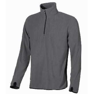 U-Power - Pull micro-polaire gris zippé ARTIC-Lire la description