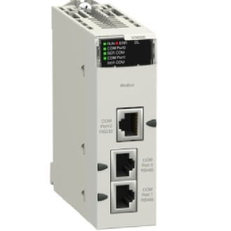 Module interface bus série RS485/RS232 BMXNOM0200 Modicon X80-Lire la description