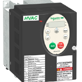 ATV212H075N4 Altivar - ATV212 variateur de vitesse - 3ph - 0,75kW - 1hp - 480V - CEM - IP21-Lire la description
