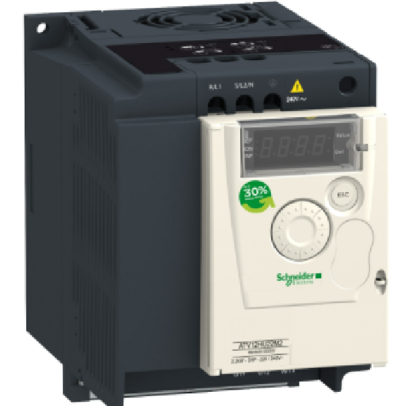 Altivar ATV12  variateur de vit.  1,5kW 2CV  200..240V  1ph-Lire la description