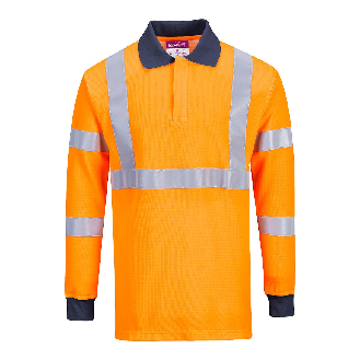 Portwest - Polo résistant à la flamme avec norme RIS HV - FR76-Lire la description
