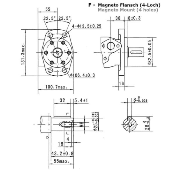 Moteur orbital CPM 80 CD-Lire la description