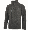 U-Power - Pull Polaire col camionneur gris foncé BERING