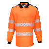 Portwest - Polo PW3 manches longues HV - T184
