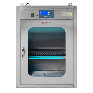 Contenitore di disinfezione UV-C in acciaio inox-Leggi tutto