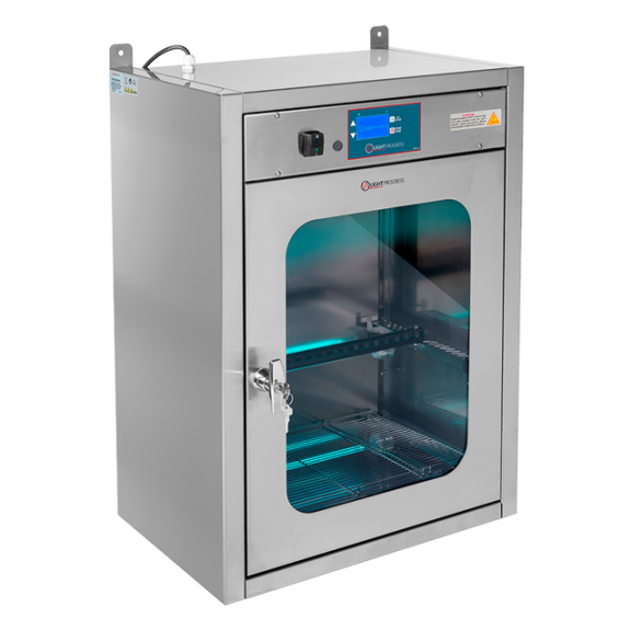 Conteneur de désinfection UV-C en acier inoxydable-Lire la description