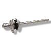 Rivet Etoilé Gtreriv Tige Aluminium Tête Plate 6.3X23