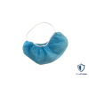 Cache-Barbe jetables - Sachet de 100 Pièces (Bleu) - Taille Unique - Recyclables, Légers et Compacts