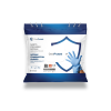 Gants nitrile jetables Bleu- Sachet de 200 gants - Sans latex - Non poudrés - Résistants et Multi-usages